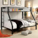 CLAREN Black Twin/Queen Bunk Bed - Olympia Furniture (Saint George, Utah)