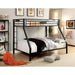 CLAREN Black Twin/Queen Bunk Bed - Olympia Furniture (Saint George, Utah)