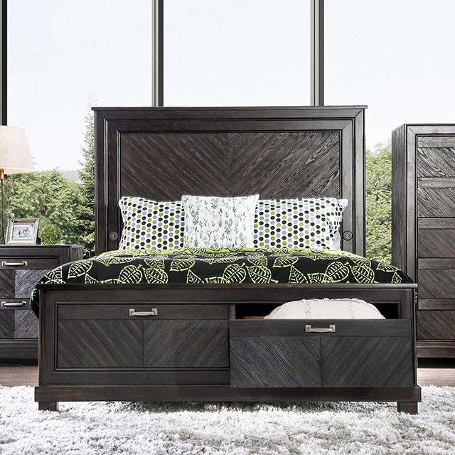 Argyros Espresso Cal.King, E.King, & Queen Bed - Olympia Furniture (Saint George, Utah)