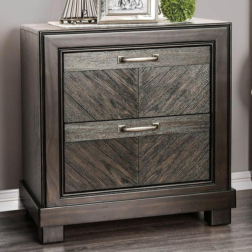 Argyros Espresso Night Stand - Olympia Furniture (Saint George, Utah)