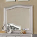 Ariston Mirror White, Silver, & Black - Olympia Furniture (Saint George, Utah)