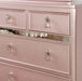 Ariston Rose Gold Dresser - Olympia Furniture (Saint George, Utah)