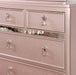 Ariston Rose Gold Full, Twin & Queen Bed - Olympia Furniture (Saint George, Utah)