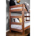 Arlette Twin/Twin Bunk Bed Brown, Black, Gray, & White - Olympia Furniture (Saint George, Utah)