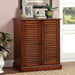Della Oak Shoe Cabinet - Olympia Furniture (Saint George, Utah)