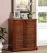 Della Oak Shoe Cabinet - Olympia Furniture (Saint George, Utah)