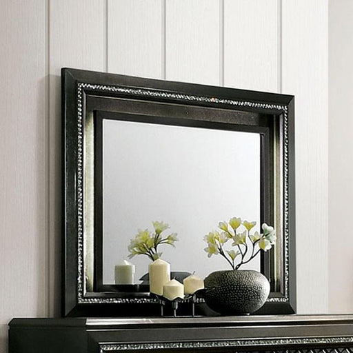 Demetria Metallic Gray Mirror - Olympia Furniture (Saint George, Utah)
