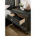 Demetria Metallic Gray Night Stand - Olympia Furniture (Saint George, Utah)