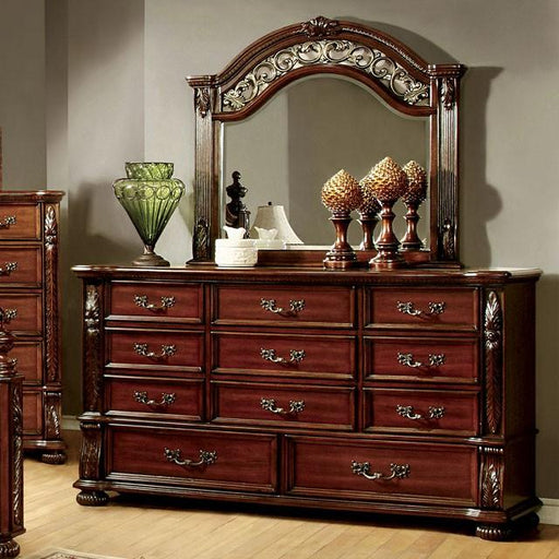 ARTHUR Brown Cherry Dresser - Olympia Furniture (Saint George, Utah)