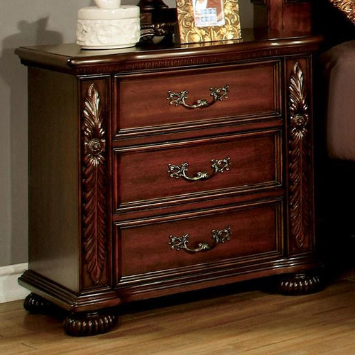 ARTHUR Brown Cherry Night Stand - Olympia Furniture (Saint George, Utah)