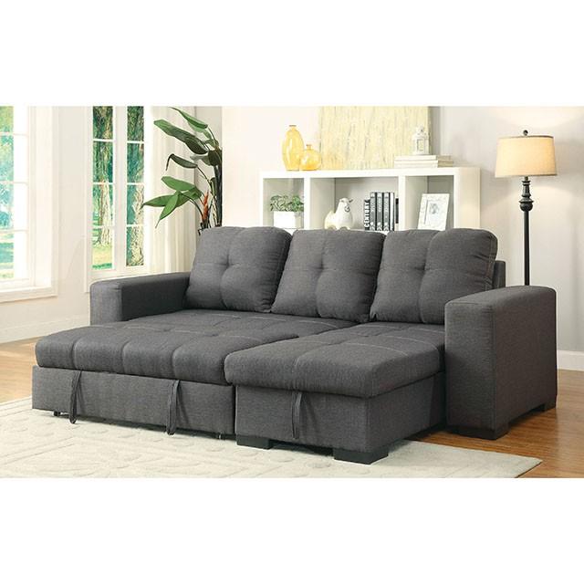 DENTON Sectional, Gray - Olympia Furniture (Saint George, Utah)