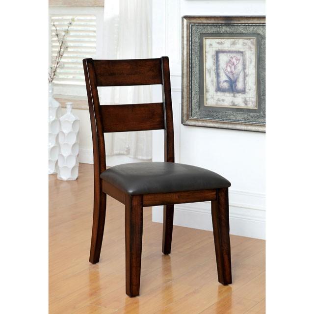 DICKINSON I Dark Cherry Side Chair (2/CTN) - Olympia Furniture (Saint George, Utah)
