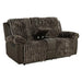 Dionysus Manual Reclining Loveseat Brown - Olympia Furniture (Saint George, Utah)