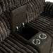 Dionysus Manual Reclining Loveseat Brown - Olympia Furniture (Saint George, Utah)
