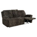 Dionysus Manual Reclining Sofa Brown - Olympia Furniture (Saint George, Utah)