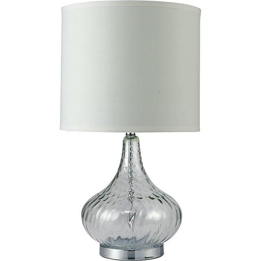 Donna Clear 15"H Glass Clear Table Lamp - Olympia Furniture (Saint George, Utah)