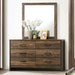 DUCKWORTH Dresser, Light Walnut - Olympia Furniture (Saint George, Utah)
