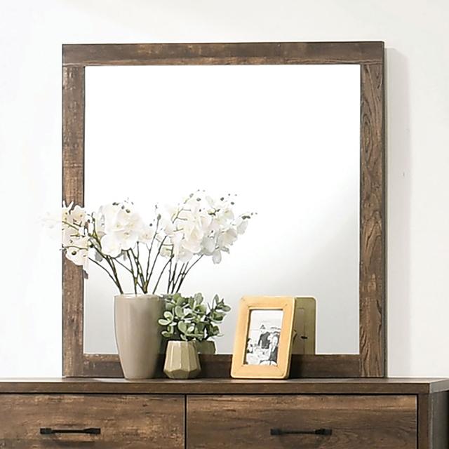 DUCKWORTH Mirror, Light Walnut - Olympia Furniture (Saint George, Utah)
