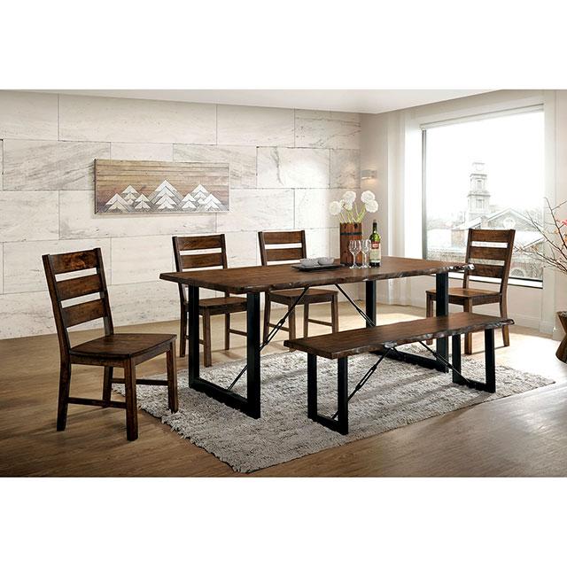 Dulce Walnut Bench - Olympia Furniture (Saint George, Utah)