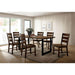 Dulce Walnut/Black Dining Table - Olympia Furniture (Saint George, Utah)