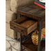 Dundalk Dark Oak Side Table - Olympia Furniture (Saint George, Utah)
