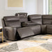EDMONDUS Power Sectional, Dark Gray - Olympia Furniture (Saint George, Utah)