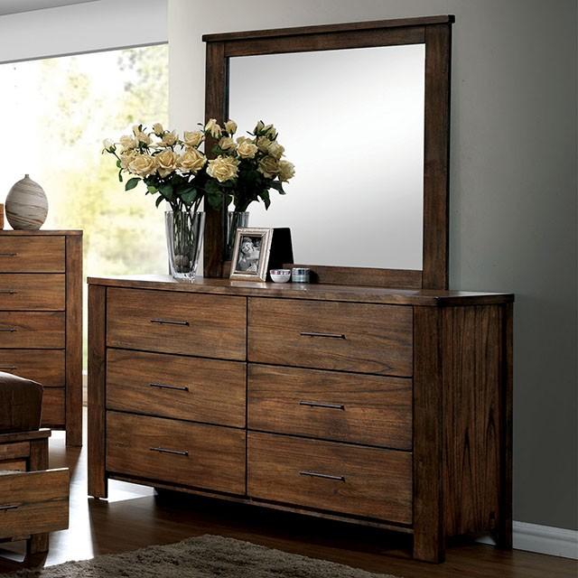 ELKTON Oak Mirror - Olympia Furniture (Saint George, Utah)