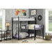 Aubrey Sand Black Twin Triple Decker Bed - Olympia Furniture (Saint George, Utah)