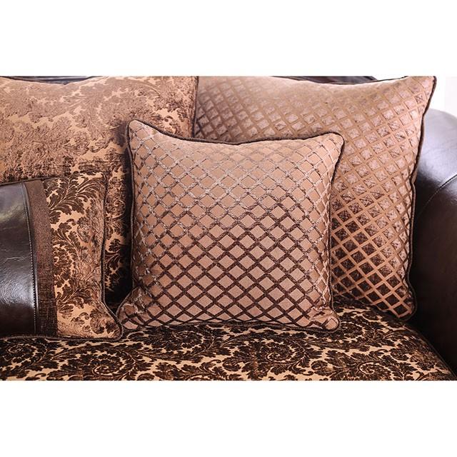 ELPIS Brown/Espresso Love Seat - Olympia Furniture (Saint George, Utah)