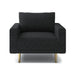 ELVERUM Chair, Black - Olympia Furniture (Saint George, Utah)