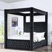 Etherea Bed Gray & Black - Olympia Furniture (Saint George, Utah)