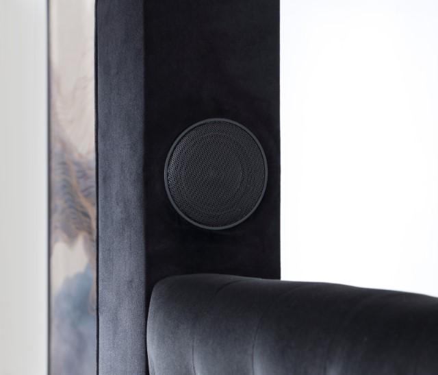 Etherea Bed Gray & Black - Olympia Furniture (Saint George, Utah)
