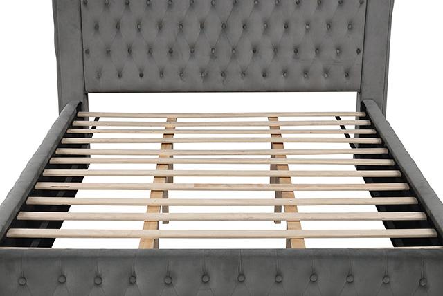 Etherea Bed Gray & Black - Olympia Furniture (Saint George, Utah)