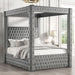 Etherea Bed Gray & Black - Olympia Furniture (Saint George, Utah)