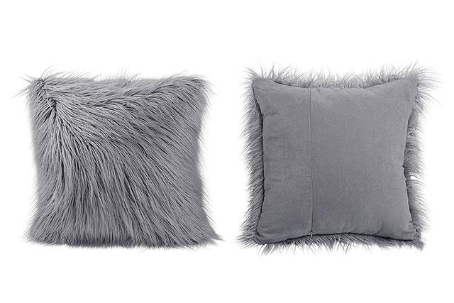 EVADNE Loveseat w/ Pillows, Black - Olympia Furniture (Saint George, Utah)
