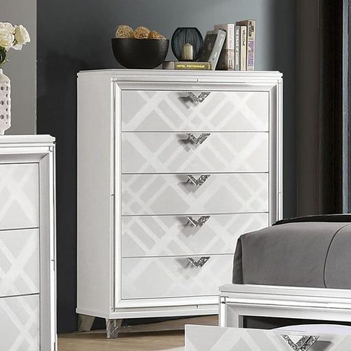 EMMELINE Chest, White - Olympia Furniture (Saint George, Utah)