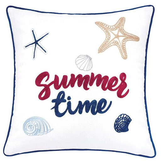 Emmie White 20" X 20" Pillow, Summer Time - Olympia Furniture (Saint George, Utah)