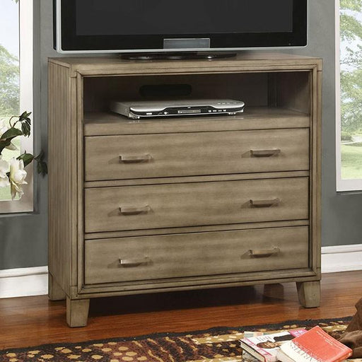 ENRICO I Gray Media Chest - Olympia Furniture (Saint George, Utah)