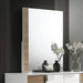 ERLANGEN Mirror, White/Natural - Olympia Furniture (Saint George, Utah)