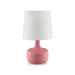 Farah Pink 17"H Matte Pink Table Lamp - Olympia Furniture (Saint George, Utah)