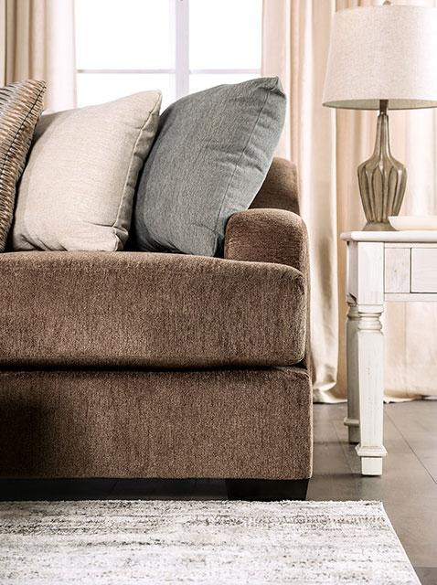 FARRINGDON Sectional, Brown - Olympia Furniture (Saint George, Utah)