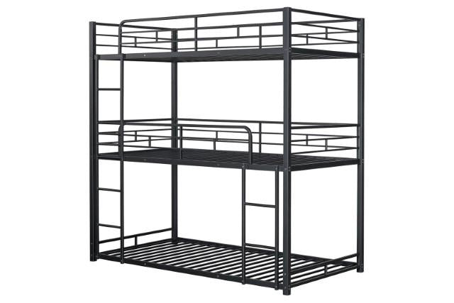Felgu Triple Twin Metal Bunkbed - Olympia Furniture (Saint George, Utah)