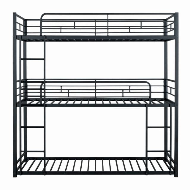 Felgu Triple Twin Metal Bunkbed - Olympia Furniture (Saint George, Utah)