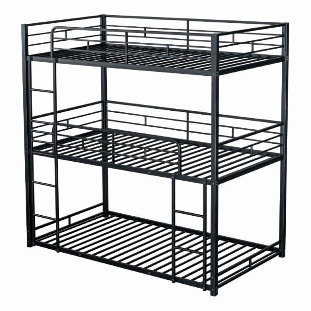 Felgu Triple Twin Metal Bunkbed - Olympia Furniture (Saint George, Utah)