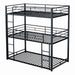 Felgu Triple Twin Metal Bunkbed - Olympia Furniture (Saint George, Utah)
