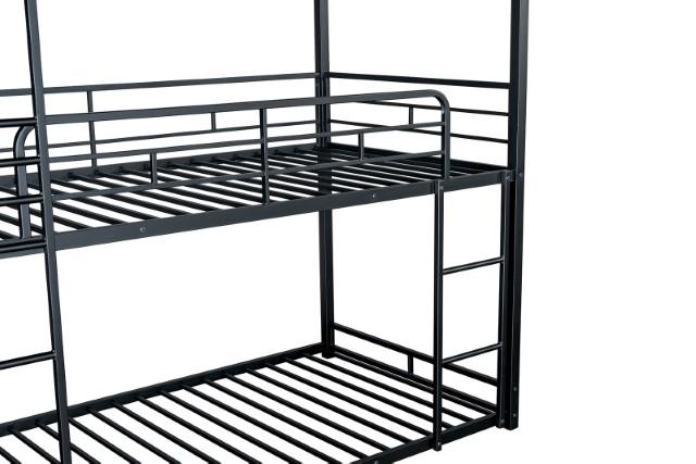 Felgu Triple Twin Metal Bunkbed - Olympia Furniture (Saint George, Utah)