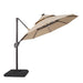Fera 10 Ft Round Umbrella w/ LED Bulb + 37" Large Base - Olympia Furniture (Saint George, Utah)