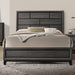 Errico Bed Grey & White - Olympia Furniture (Saint George, Utah)