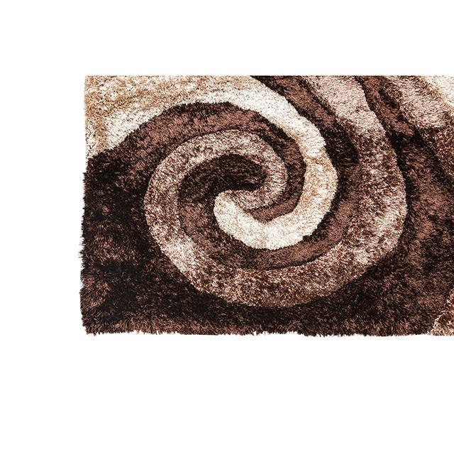 Fermont Brown Beige 5' X 8' Area Rug - Olympia Furniture (Saint George, Utah)