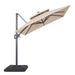 Fida 8 Ft Square Umbrella w/ Double Top + 37" Large Base - Olympia Furniture (Saint George, Utah)